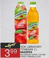 Sok jabłkowy promocja w Wafelek