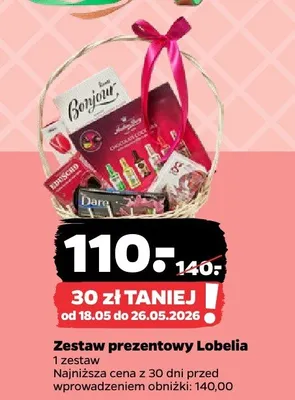 Zestaw prezentowy Lobelia promocja w Netto