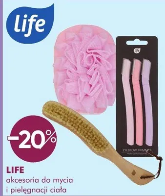 Akcesoria do mycia i pielęgnacji ciała LIFE akcesoria do mycia i pielęgnacji ciała promocja w Makro