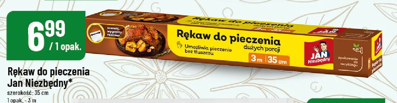 Rękaw do pieczenia Jan Niezbędny promocja w POLOmarket