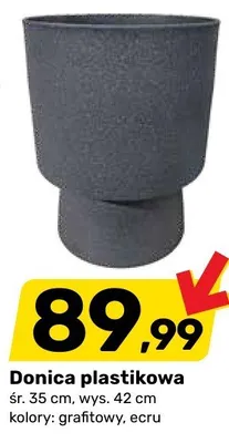 Donica plastikowa promocja w Bricomarche