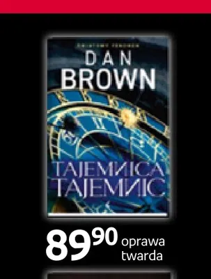 Książka Tajemnica tajemnic Dan Brown promocja w Empik