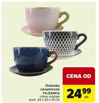 Osłonka ceramiczna różne rodzaje promocja w Carrefour