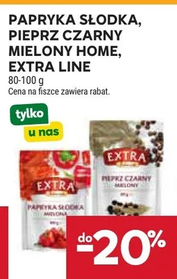 Papryka słodka, pieprz czarny mielony promocja w Stokrotka