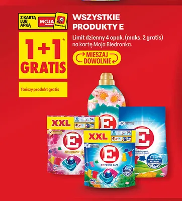 Produkty E promocja w Biedronka