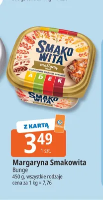Margaryna Smakowita Bunge promocja w Leclerc