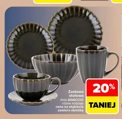 Zastawa stołowa linia Adaccio promocja w Carrefour