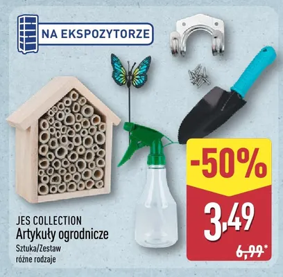 Artykuły ogrodnicze Jes Collection promocja w Aldi