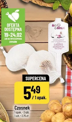 Czosnek promocja w POLOmarket