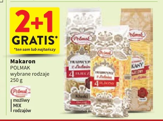 Makaron Polmak promocja w Intermarche