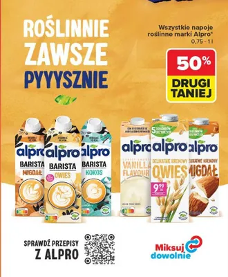 Napój roślinny Vanilla Flavour promocja w Carrefour Market