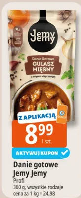 Danie gotowe gulasz mięsny promocja w Leclerc