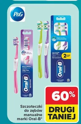 Szczoteczka do zębów manualna Oral-B promocja w Carrefour