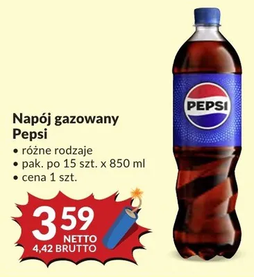 Napój gazowany Pepsi promocja w Makro