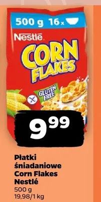 Płatki śniadaniowe Corn Flakes promocja w Netto