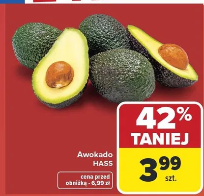 Awokado Hass promocja w Carrefour