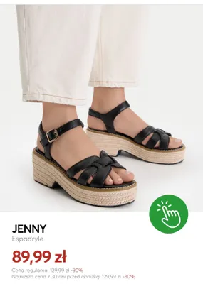 Espadryle Jenny promocja w eobuwie.pl