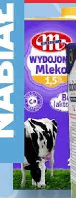 Mleko bez laktozy 1,5% Wydojone promocja w Netto