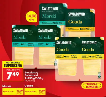 Ser plastry Światowid promocja w Biedronka