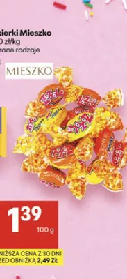 Cukierki Mieszko promocja w Delikatesy Centrum