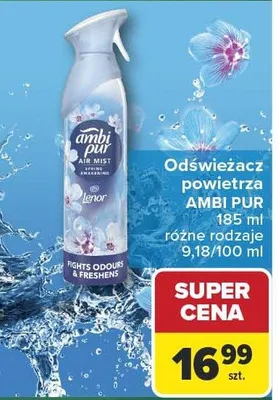 Odświeżacz powietrza Ambi Pur promocja w Carrefour Market