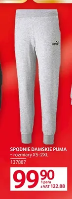 Spodnie damskie Puma promocja w Selgros