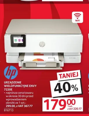 Urządzenie wielofunkcyjne HP Envy 7220E promocja w Selgros