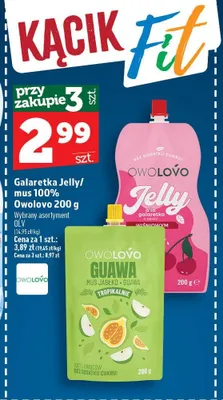 Mus 100% Owolovo Guawa promocja w TOPAZ