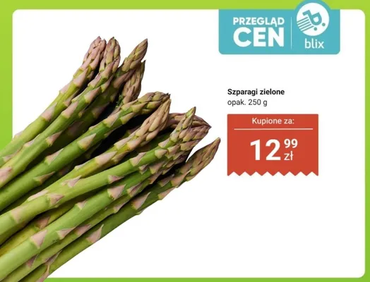 Szparagi zielone promocja w Biedronka