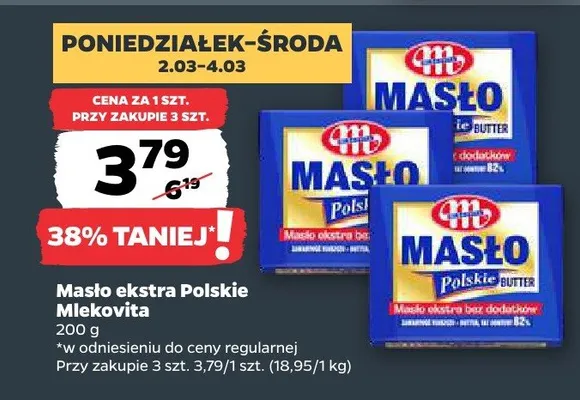 Masło promocja w Netto