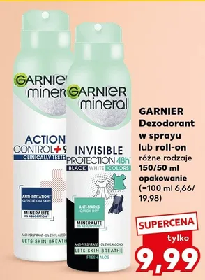 Dezodorant w sprayu lub roll-on różne rodzaje promocja w Kaufland