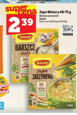Zupa jarzynowa Winiary promocja w TOPAZ