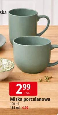 Miska porcelanowa promocja w Leclerc