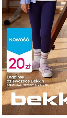 Legginsy dziewczęce Bekkin promocja w Pepco