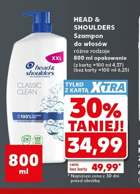 Szampon do włosów Head & Shoulders promocja w Kaufland