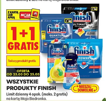 Wszystkie produkty Finish promocja w Biedronka