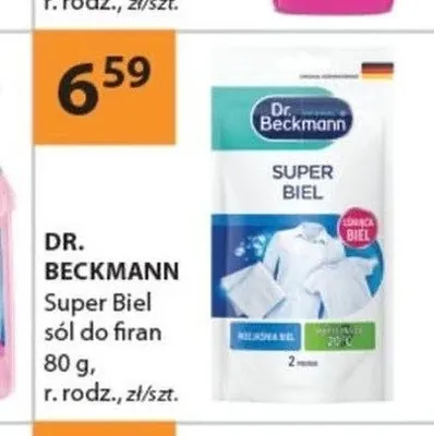 Sól do firan Dr. Beckmann Super Biel promocja w Drogerie Laboo