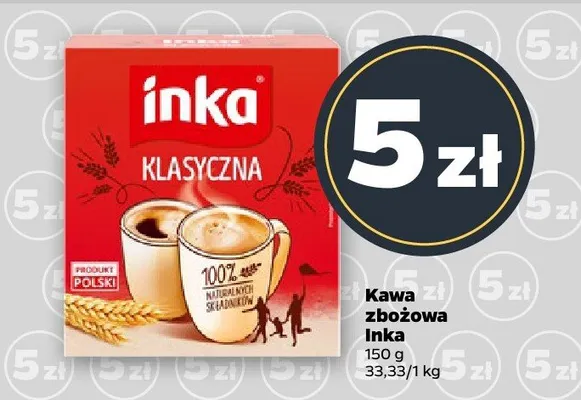Kawa zbożowa klasyczna promocja w Netto