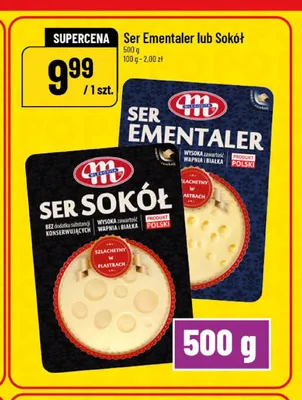 Ser Ementaler Mlekovita promocja w POLOmarket