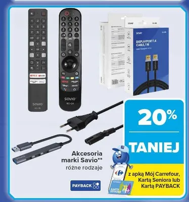 Akcesoria marki Savio promocja w Carrefour
