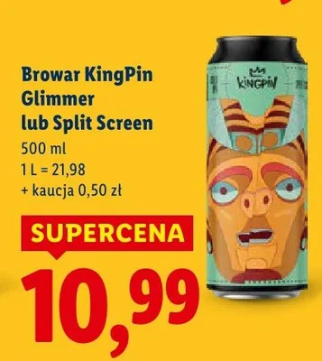 Piwo kraftowe Split Screen promocja w Lidl