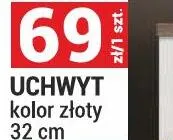 Uchwyt kolor złoty 32cm seria Merkado kolor biały promocja w Merkury Market