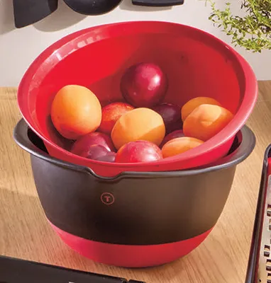 Miska i durszlak Tefal śr. 24 cm promocja w Biedronka