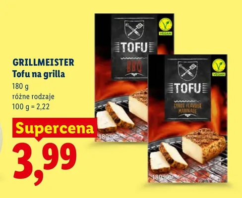 Tofu na grilla BBQ Grillmeister promocja w Lidl