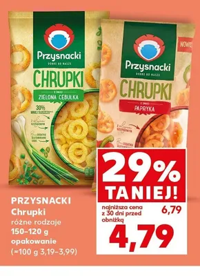 Chrupki Przysnacki Papryka promocja w Kaufland