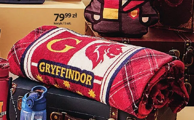 Kocyk Harry Potter Gryffindor promocja w Empik