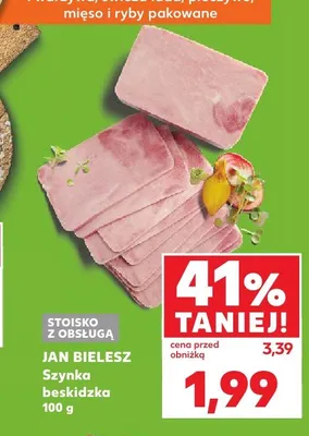 Szynka beskidzka Jan Bielesz promocja w Kaufland