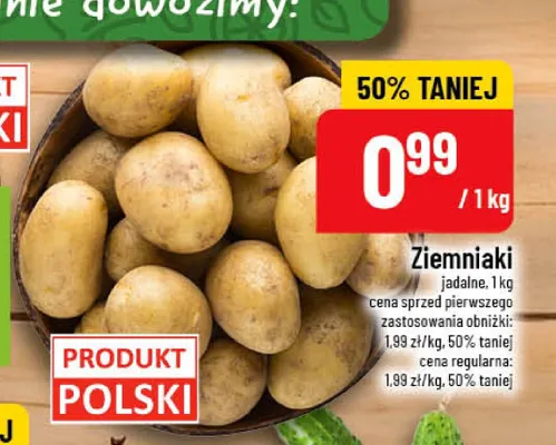 Ziemniaki jadalne promocja w POLOmarket