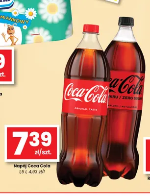 Napój gazowany Coca-Cola Original Taste promocja w emma MARKET