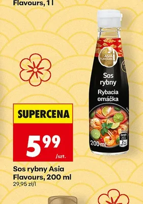 Sos rybny Asia Flavours promocja w Biedronka